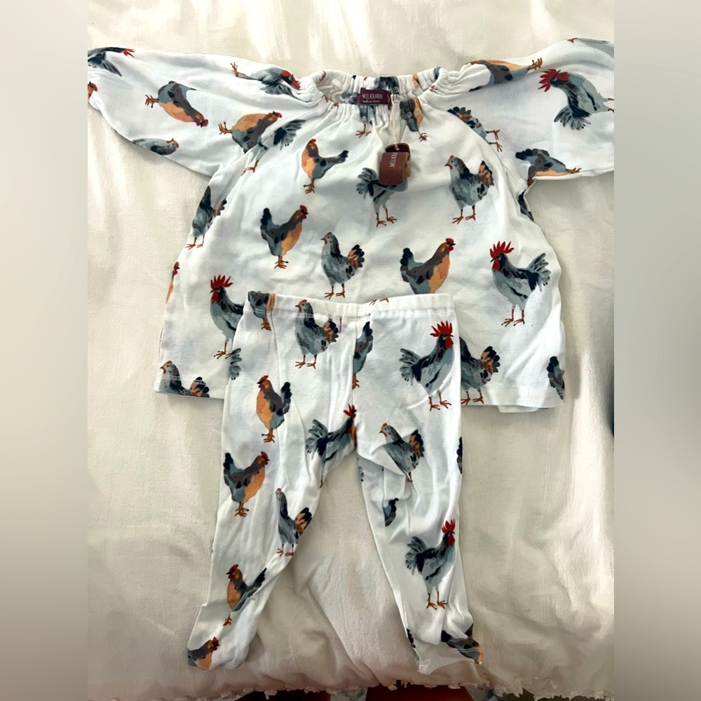 NWT Milkbarn outfit 6-12 months